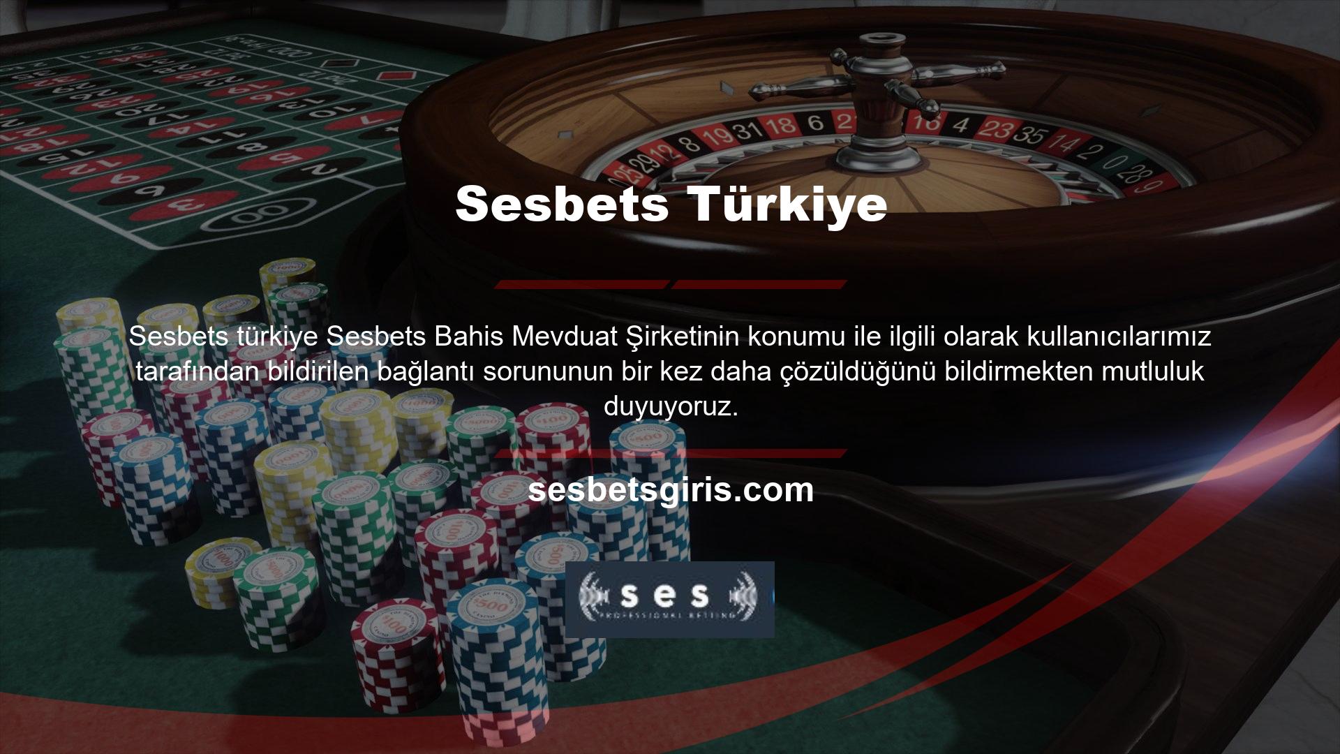 Türk hukuku, Sesbets sitesinin ait olduğu ticaret şirketinin kapatılmasını gerektirmez