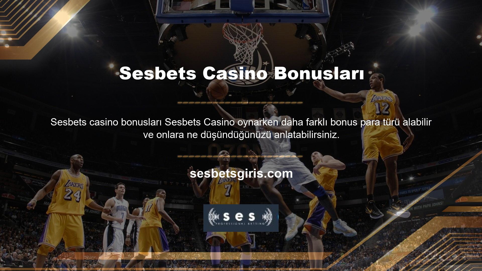 Bu bonusları istediğiniz herhangi bir yerde kullanabilirsiniz